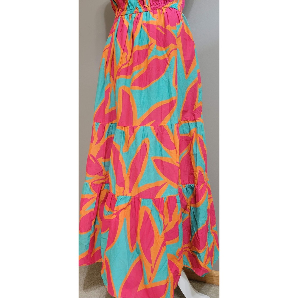 Southern Tide One-Shoulder Cotton Maxi Dress - Picture 7 of 7
